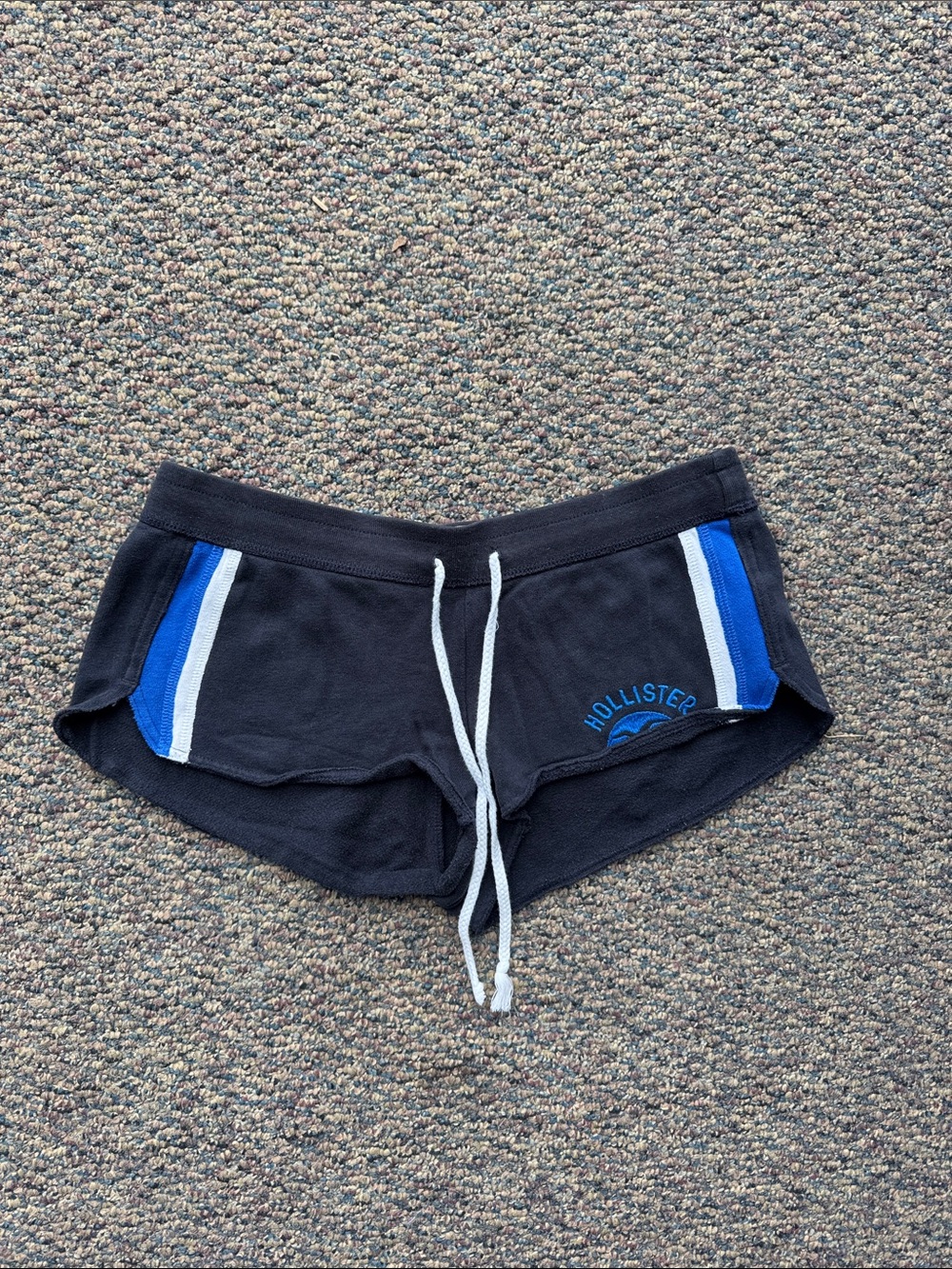 Y/k Hollister Navy Blue Mini Short Shorts Small